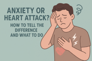 Anxiety or Heart Attack How to Tell the Difference and What to Do