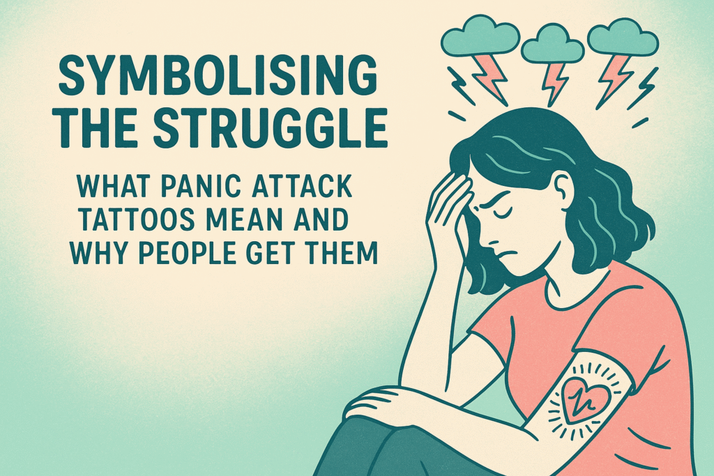 Symbolising the Struggle What Panic Attack Tattoos Mean and Why People Get Them