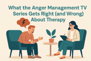What the Anger Management TV Series Gets Right (and Wrong) About Therapy